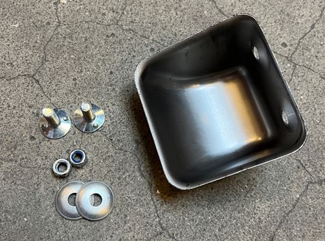 Bucket galv for bucket elevator E80 M&M